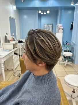 グラスペディア(graspedia) メンズルーツカラー/ベージュ系