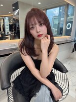 ラピス 渋谷本店(Lapis)&nbsp;ピンクブラウン/レイヤーカット/髪質改善/ブリーチなし/韓国ヘア