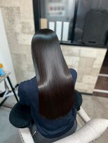 ハル 新宿(haru)&nbsp;艶髪ロング/髪質改善カラー/暗髪/美髪/ロングヘアー/韓国風