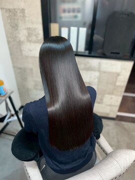 ハル 新宿(haru) 艶髪ロング/髪質改善カラー/暗髪/美髪/ロングヘアー/韓国風