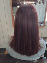 ワイエス(YS) ツヤ感たっぷりレッドブラウン