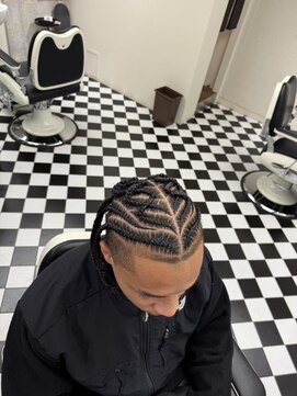 フランクス バーバー ウエストトウキョウ 吉祥寺店(FRANK’S BARBER WEST TOKYO) 波巻きツイストスパイラルリバースセンターパートニュアンスパR