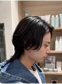センターパート/韓国風スタイル/幡ヶ谷