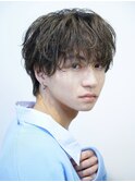 men 'shair/波巻きツイストスパイラル/ニュアンスパーマ