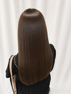 ココカラヘアー ニコ(cococara hair nico) 髪質改善ストレート/チョコレートブラウン