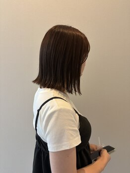 ノイ 水戸店(NEU)の写真/【NEW】伸ばしかけも「今が一番可愛い」水戸駅・赤塚駅で、綺麗を引き出すミディアム&ロングの極上カット◎
