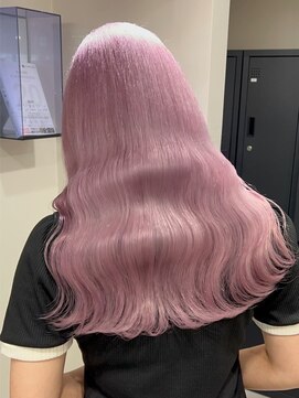 ベレーザ 川越(Beleza) ba15411_ピンクラベンダーハイトーンカラー透明感ワンホンヘア艶
