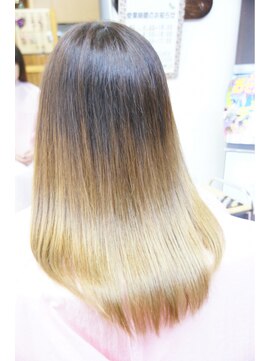 チチカカ(chichikaka) プラチナベージュグラデーションカラー