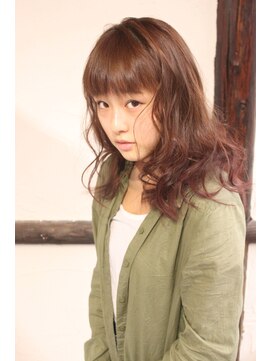 ユートピア(U topia) 大人可愛いセミロング小顔ゆるふわパーマスタイル☆