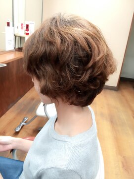 ヘアーフュージョンイザワ ふんわりパーマ