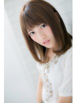 ローマ ギンザ(ROMA Ginza)&nbsp;『ROMA』短めバングが今っぽい♪柔らかワンカールセミロング