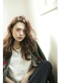 ナチュラルウェーブヘアー×スロウカラー　　[御徒町/湯島/上野]
