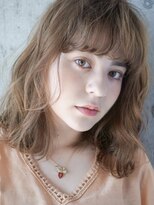 ノラジャーニー(NORA Journey)&nbsp;シースルーバングがイマっぽい☆パウダリーウェーブ