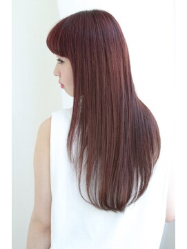 ラエティス(Laetus) ピンクバイオレット×髪質改善縮毛矯正【Laetus/大和西大寺】