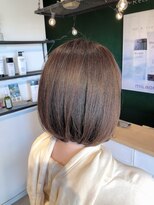 アミィヘアー(Ami Hair)&nbsp;縮毛矯正×バッサリカットふんわりボブ