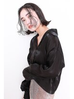 【La fith】センターパート×外はねボブ