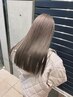 【１番人気！】カット+単色カラー+システムトリートメント　￥13640～