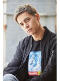 【men’s salon dot. Tokyo】オリーブベージュショート