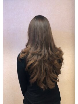 サロン ド ハル salon de HARU カラーハイライト/毛先パーマ