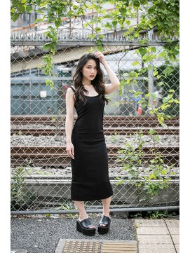 カリン 横浜店(carin) 【carin横浜】ダークアッシュ/カール/艶カラー