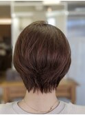 メリハリ大人美人ショート