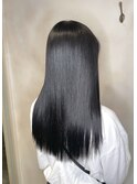 ブルーすぎない暗髪ブルーブラックカラー