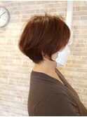 【hair design miel】大人ショートボブ
