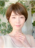 ショートカット/ショートヘア/ショートボブ/30代40代50代/表参道