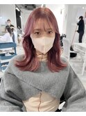 韓国風ピンクフローズン