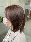 ヘルシーウェーブ/小顔ひし形/髪質改善/レイヤースタイル