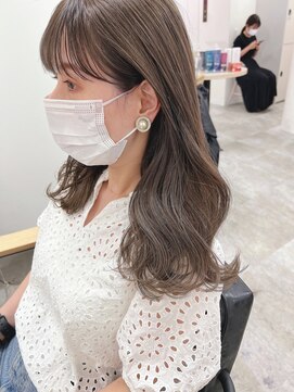 ガーランドウメダ(Garland umeda) アディクシーカラー＿アッシュグレーベージュ＿0008554