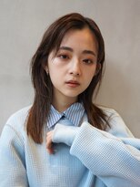 ニコ トウキョウ(nico TOKYO)&nbsp;イメチェン大人可愛い小顔カットフェミニンダークアッシュ