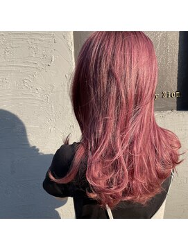 ベレッタ 枚方店(veretta.) pink color/担当：ばば/ブルべ夏/ピンク/ブリーチ/ダブルカラー