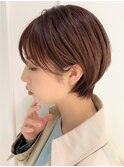 大人可愛いショートボブ/20代/30代/40代/50代/前髪あり