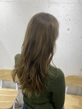 アジールヘア 東上野店(agir hair) 20代30代アッシュイルミナカラー透明感ナチュラル 【上野】