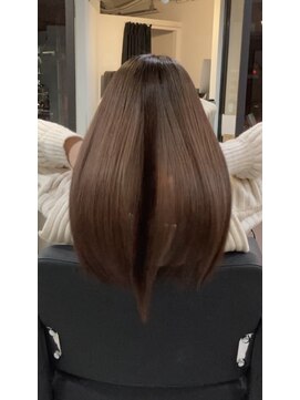 ラフ 難波店(LAFF) #黒髪#ボブルフ#ネビージュ#小顔#ワンレン