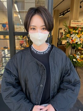 エニ 自由が丘(ENi) マチルダボブ/ピンクベージュ/インナーグレージュ[自由が丘駅]