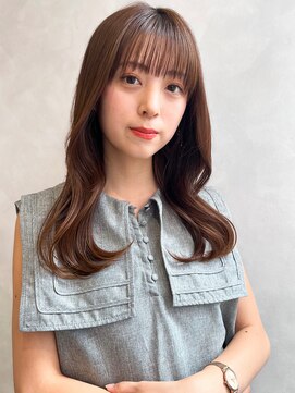 トゥルーズ 梅田店(TLUUS) 【TLUUSミルクティーブロンドワンホンレイヤーダークブルー】
