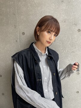 アッシュ 二子玉川店(Ash) マッシュショート/シースルー/デザインカラー/二子玉川