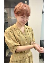 ヘアーアンドアート ルミナ(HAIR&ART LUMINA)&nbsp;【亀井大旗】オレンジマッシュショート