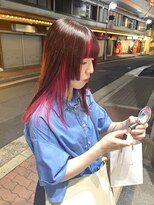 ホワイト 梅田(white)&nbsp;#レッド×レッドブラウン/姫カット