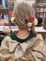 アポロビューティーリゾート(APOLLO BEAUTY RESORT)&nbsp;サイド編みおろしスタイル