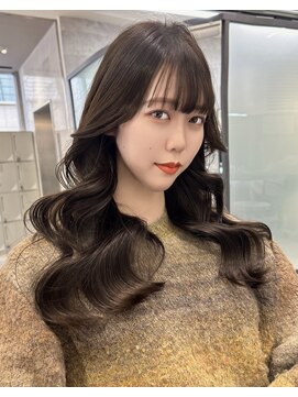 リリー(Lilley) 【lilley 稲永麻衣】ブリーチなしカラー+天神韓国ヘア