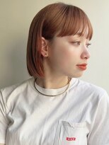 ローネス(LONESS)&nbsp;あごラインの重ためボブ♪