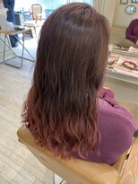 シエル バイ ケンジ 登戸 生田(CIEL by KENJE)&nbsp;カシスレッド　グラデーション