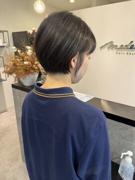 メデル(mederu) 丸みショートボブ丸みボブショートヘア20代30代40代