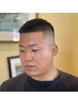 エルエー 近江八幡店(L.A)&nbsp;店長【椛島】クルーカット×ハイフェード