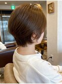 20代３０代４０代５０代◎フォギーグレージュ×マッシュショート