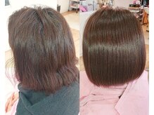 センスヘアークリエイト(SENSE HAIR CREATE)の雰囲気（自慢の髪質改善♪艶まとまり満足度高く仕上げます◎）
