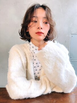 エイミー(Aimee) Aimee 町田 パーマ風style×スモーキーブラウン